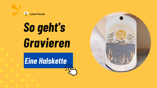 Eine Halskette gravieren – 5 einfache Methoden