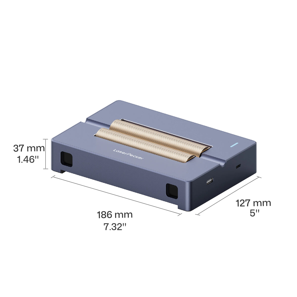 LaserPecker accessorie vielseitige elektronische Walze