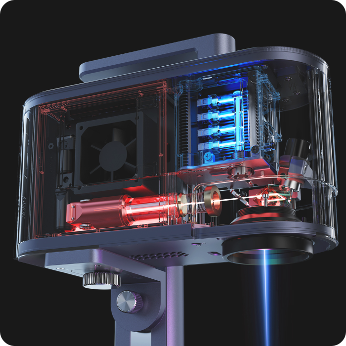 LaserPecker LP5 Dual Laser Inner Design