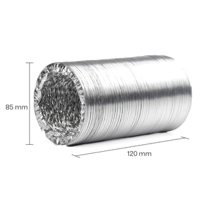Abmessungen zusammengefaltet: 85mm D x 120 mm L