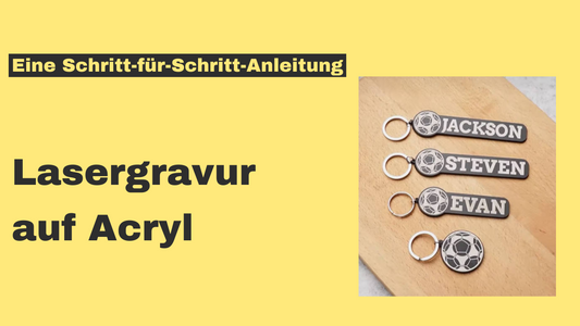 Acrylglas Lasergravur: Alles, was du wissen musst
