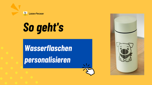 Wie man Wasserflaschen personalisiert