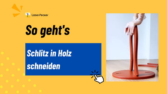 Wie man einen Schlitz in Holz schneidet