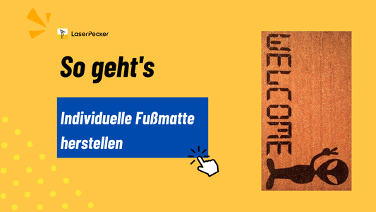 So stellst du eine individuelle Fußmatte her