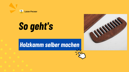 Wie man zu Hause einen Holzkamm herstellt