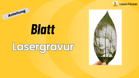 Blatt lasergravieren: komplette Anleitung für Anfänger