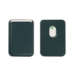 Magnetisches Leder-Kartenhalter für iPhone, 2 Stk, Kieferngrün
