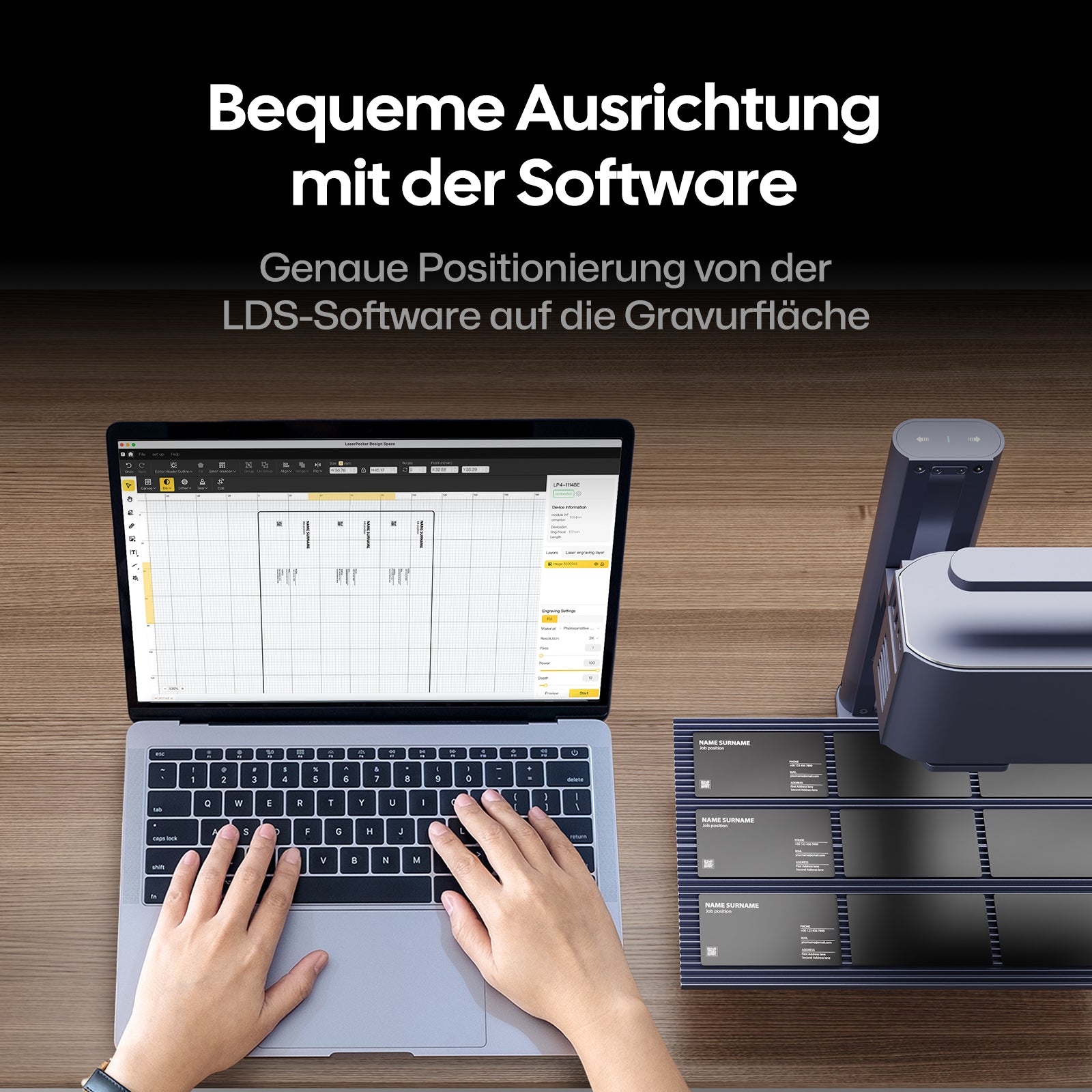 Bequeme Ausrichtung mit LDS Software