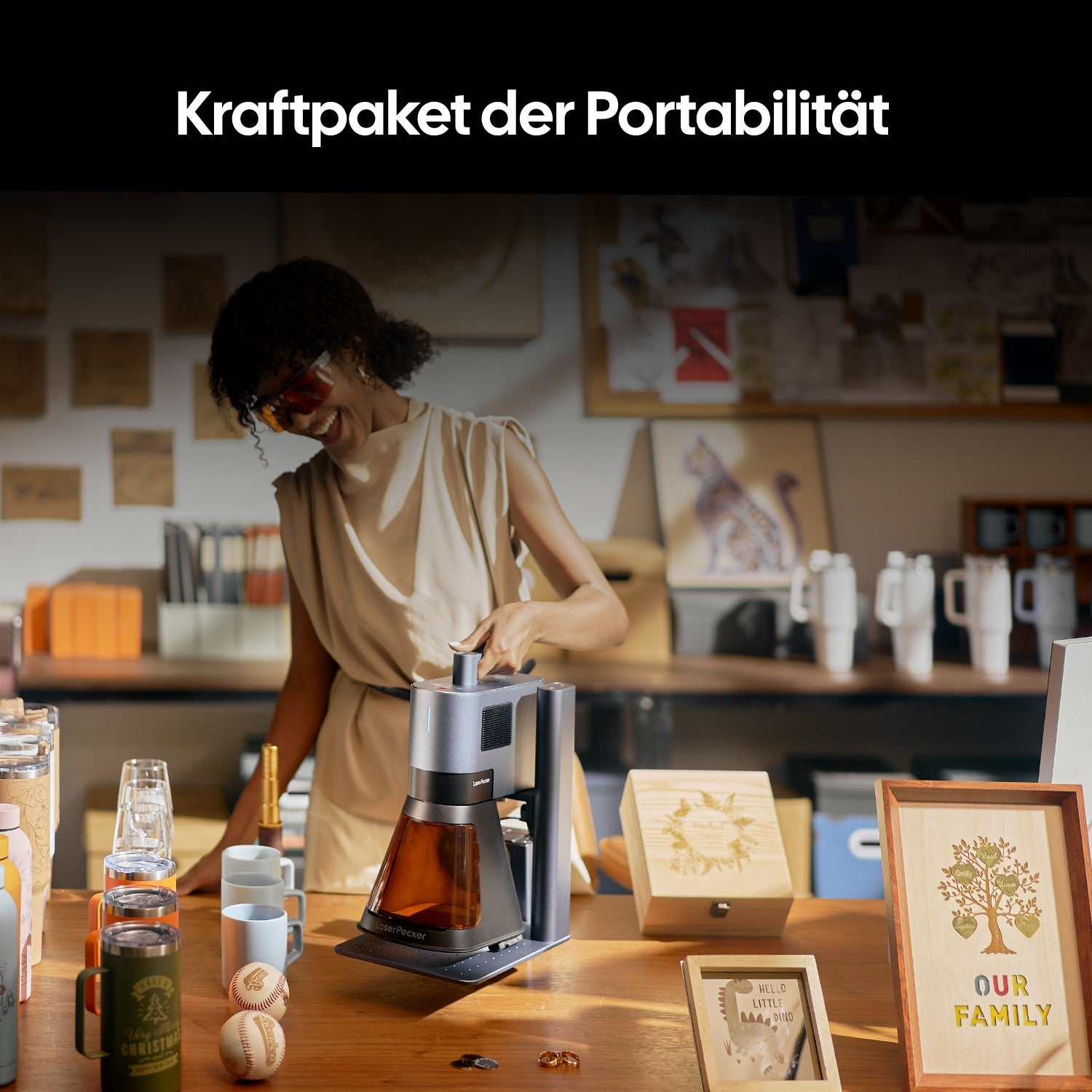 LP5 Portables Design, Kraftpaket der Portabilität