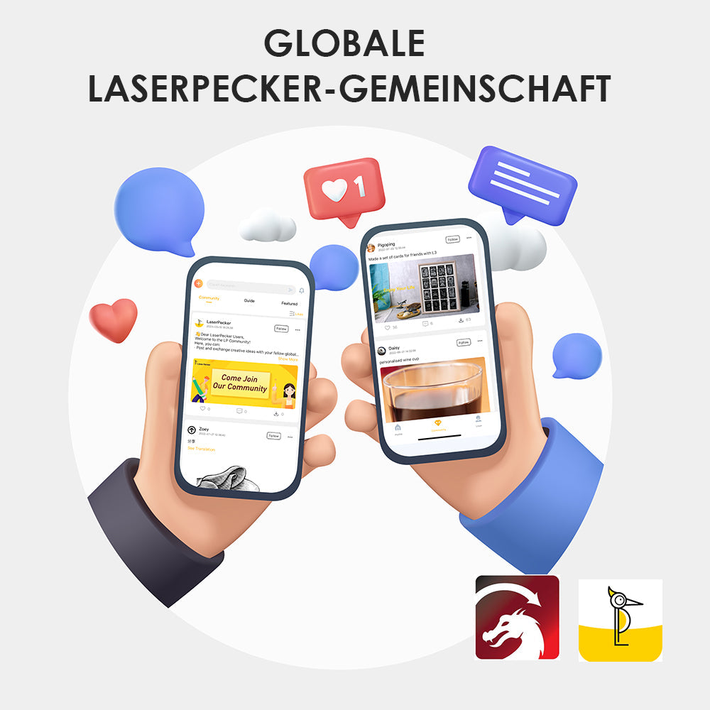 Gloabale LaserPecker Gemeinschaft