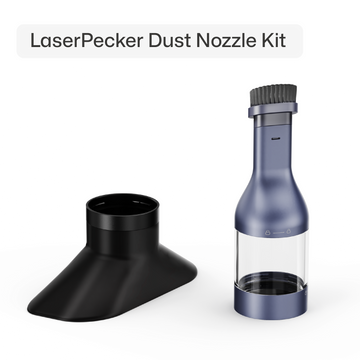 LaserPecker dust extraction accessory set 