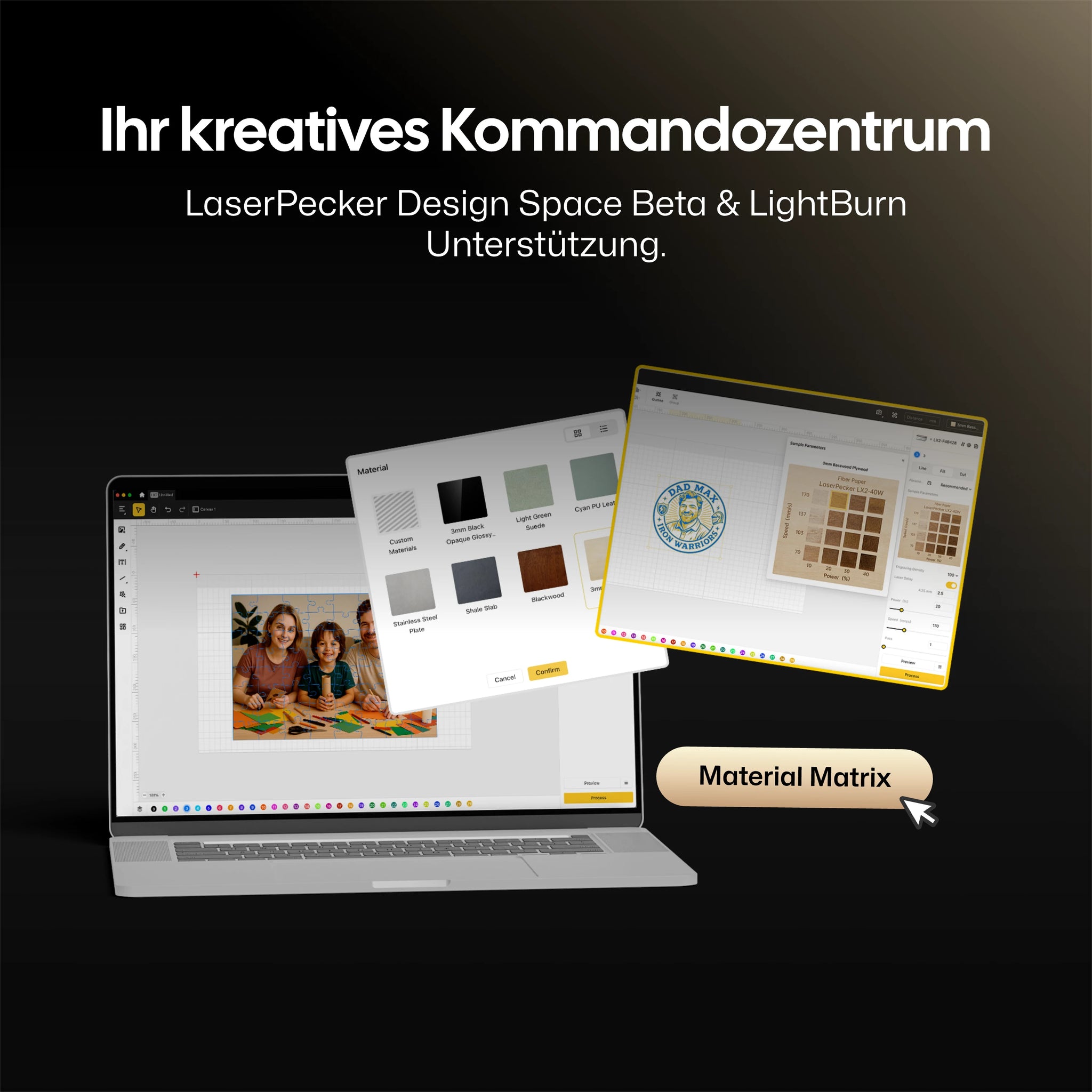 LaserPecker LX2 Der All-in-One Laserschneider