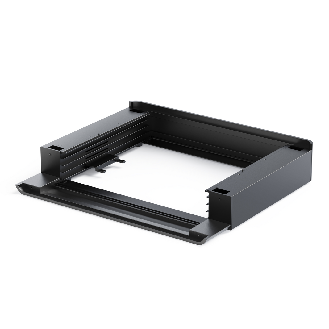 LaserPecker LX2 Sockelerhöhung – einzelner Riser Base zur Bearbeitung von hohen Objekten wie dicken Holzblöcken, hohen Flaschen und Kelchgläsern durch Erweiterung der Arbeitshöhe von 45 mm auf 150 mm.