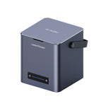 LaserPecker tragbarer Luftreiniger – Desktop-Rauchabsorber mit 4-stufigem Filtersystem (HEPA + Aktivkohle) für LP-Serie, entfernt 99,97% der Schadstoffe bis 0,3 μm für rauchfreie Lasergravur zu Hause oder im Studio.

