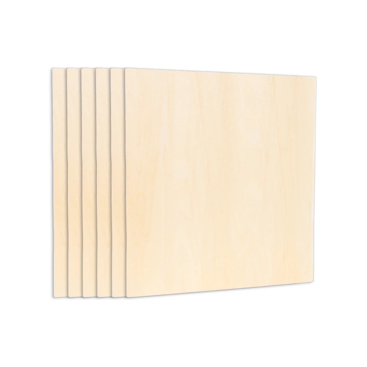 LaserPecker basswood plywood sheets 300x300x3mm for laser engraving and cutting projects.