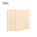 Multi-pack 3pcs basswood plywood sheets 300x300x6mm for laser engraving and cutting.