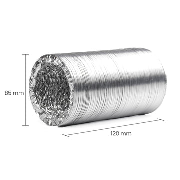 Abmessungen zusammengefaltet: 85mm D x 120 mm L