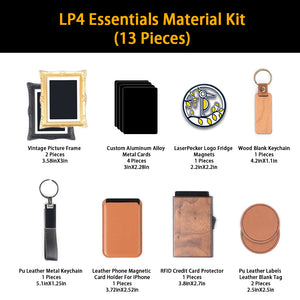 LaserPecker Material-Kit (13 Stk) Lieferumfang