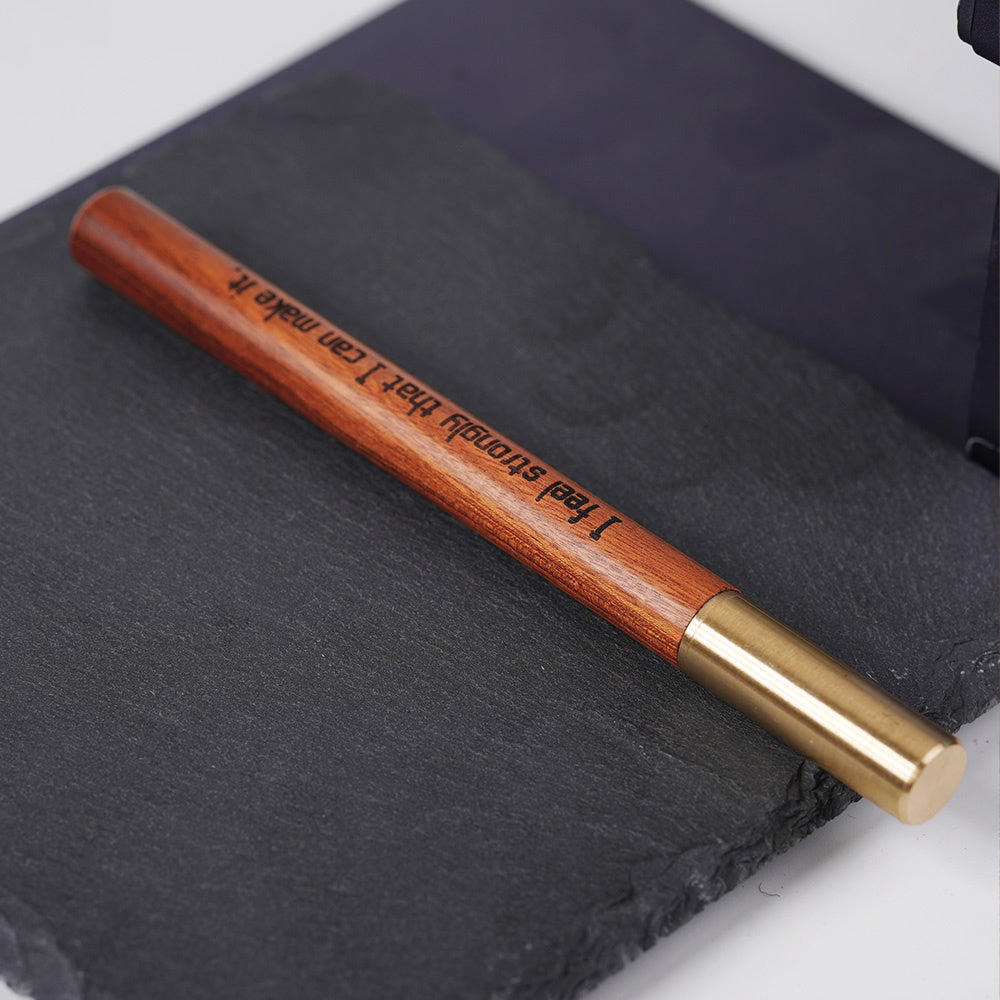Kugelschreiber aus Holz (5 Stk) - LaserPecker Deutschland Offiziell