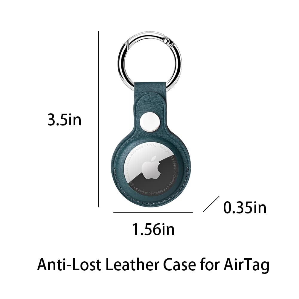 Anti-Verlust-Lederhülle für AirTag (2 Stk) - LaserPecker Deutschland Offiziell