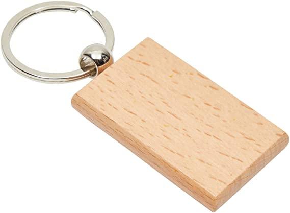 Holz-Schlüsselanhänger Aussehen
