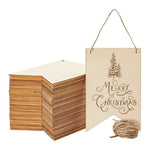 Holzflagge Holz-Wimpelkette (48 Stk)
