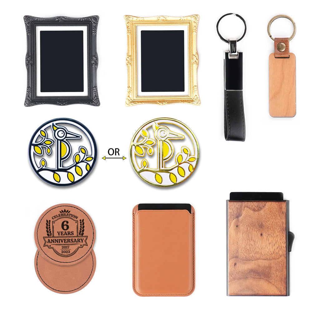LaserPecker Material-Kit Fanartikel (13 Stk)